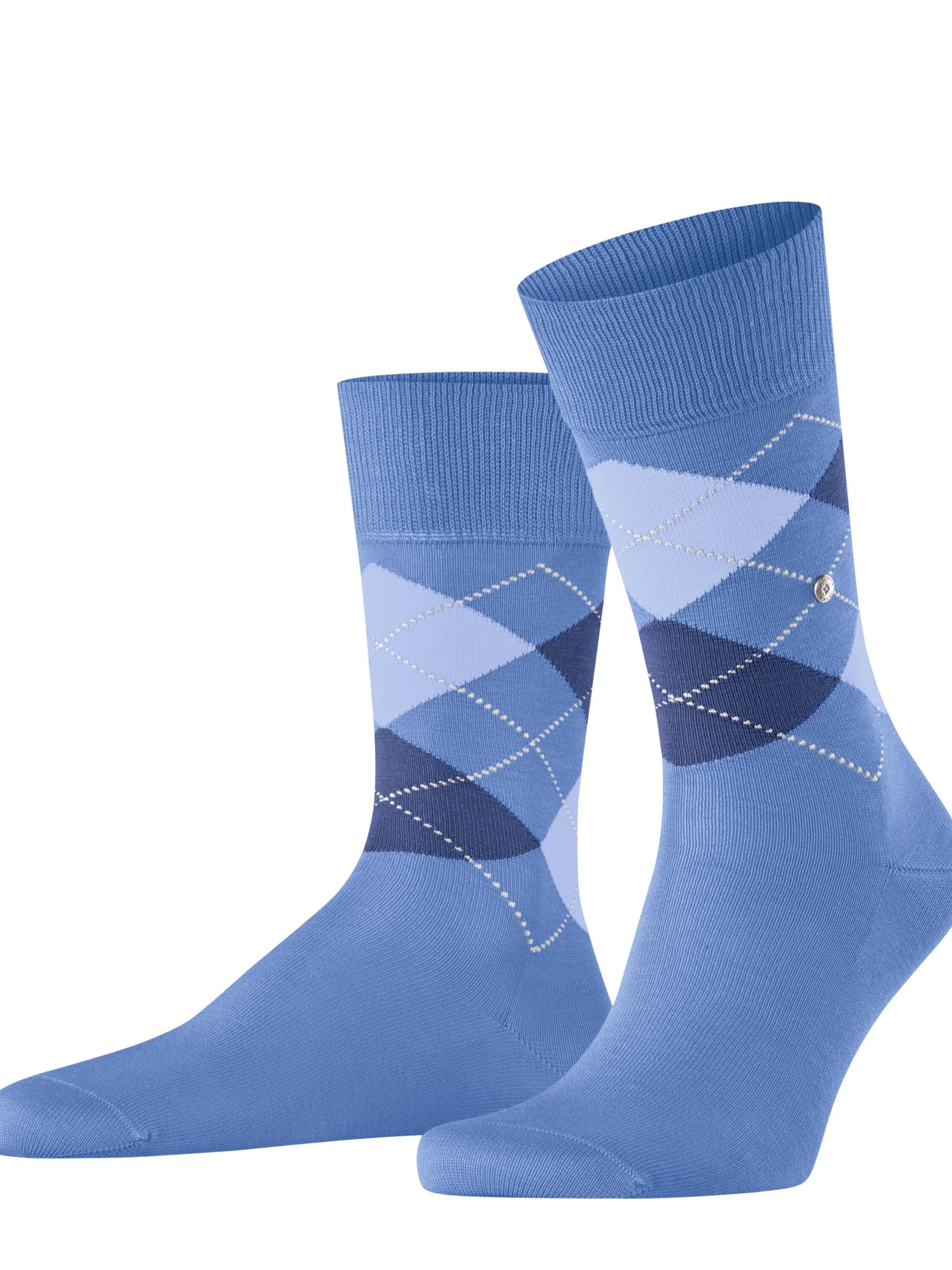 BURLINGTON Socks 'Manchester' in Blue: front