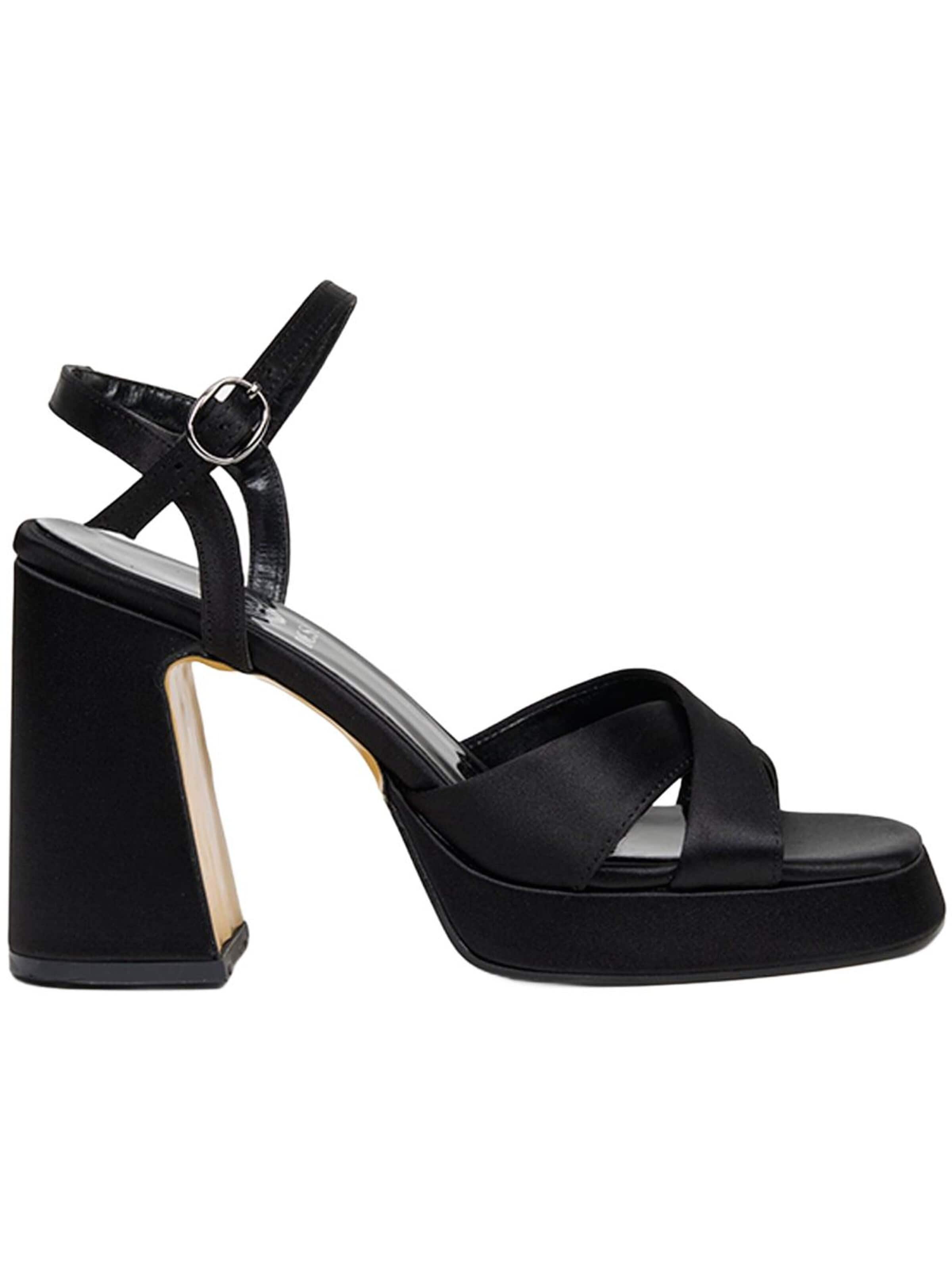 Desa - Sandalias con hebilla 'Slingback-Pumps' en negro