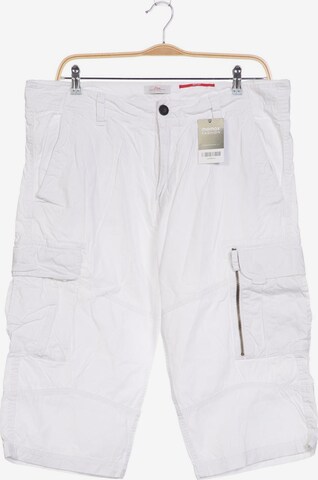 s.Oliver Shorts in 38 in White: front