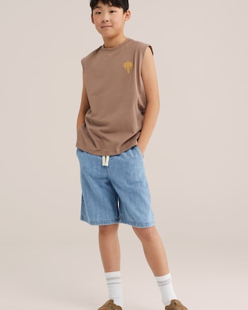 WE Fashion Top in Braun