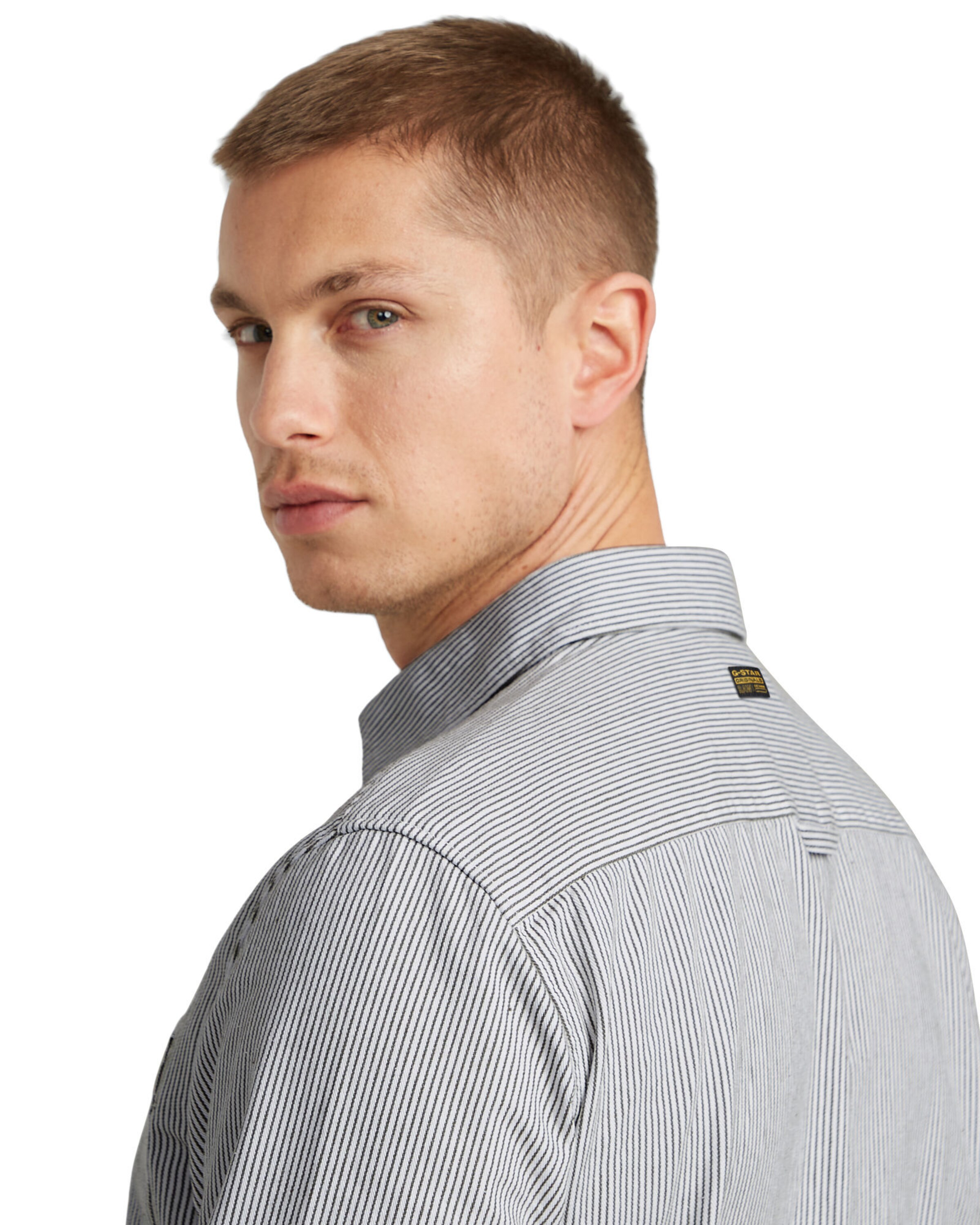 G-STAR Regular fit Overhemd in Grijs