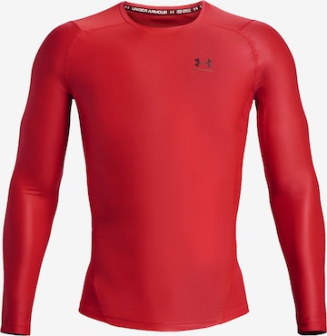 UNDER ARMOUR Athletic Sweatshirt in Red: front