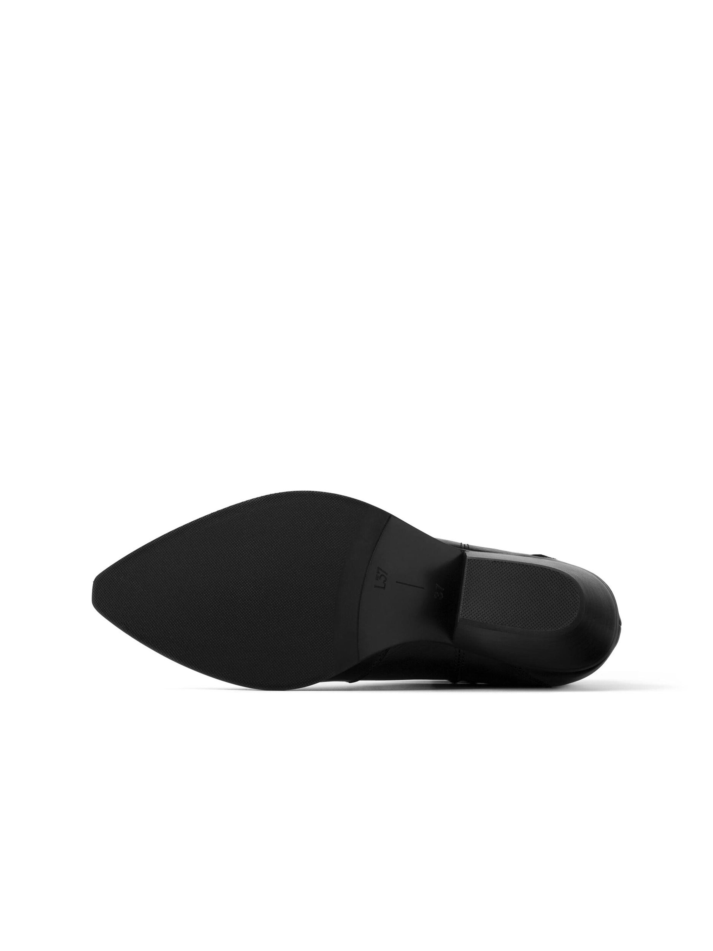 Cizme glezne 'NOTHING TO LOSE' de la L37 HANDMADE SHOES pe negru
