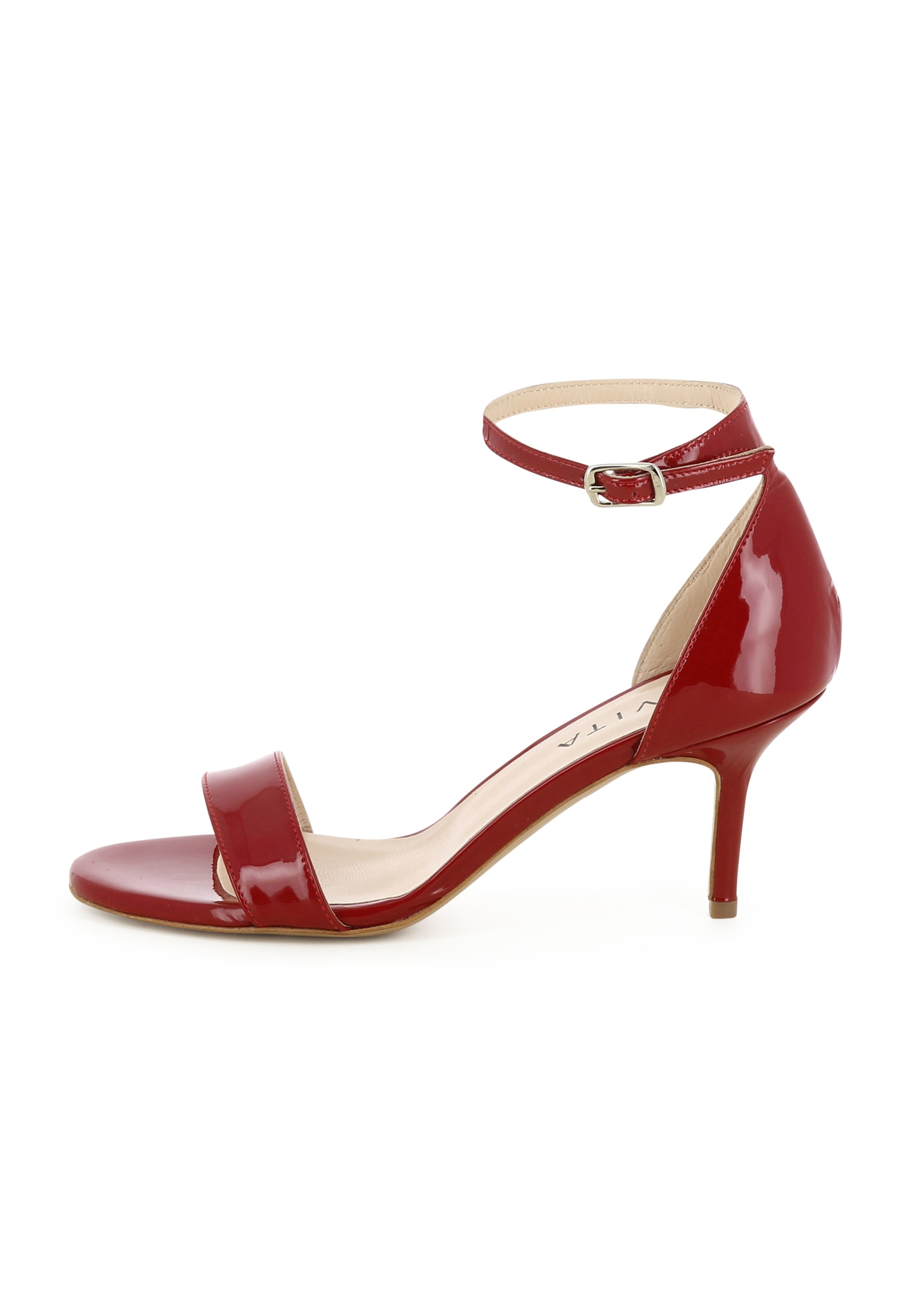 EVITA Sandalette 'VERONICA' in Rot: Vorderseite