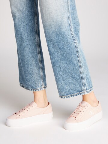 Sneaker bassa di Calvin Klein Jeans in beige