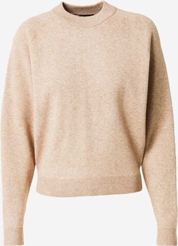 Pull-over 'Rosalia' Peppercorn en beige : devant