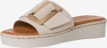 TAMARIS Mules in Beige: front