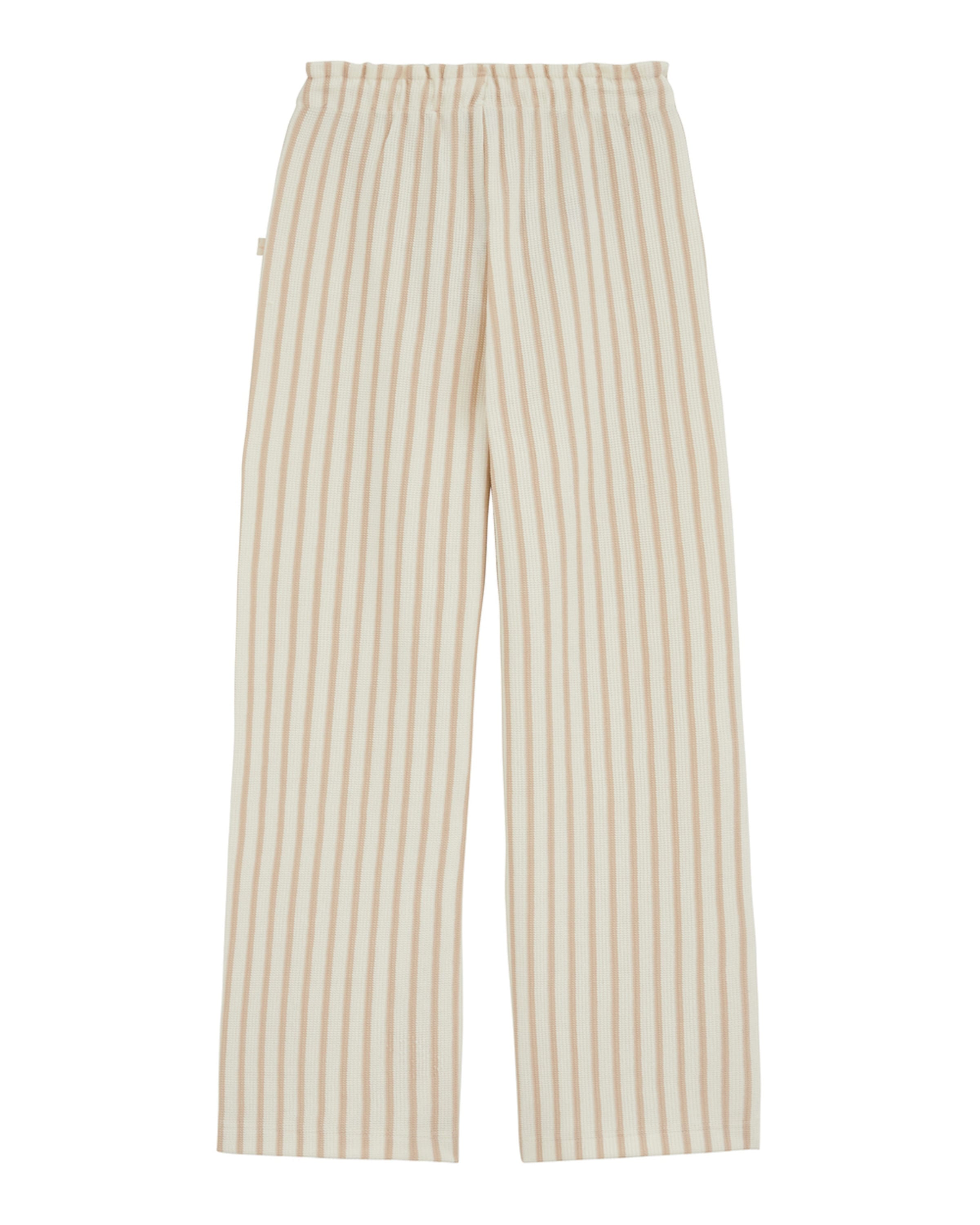 WE Fashion Wide leg Παντελόνι σε μπεζ