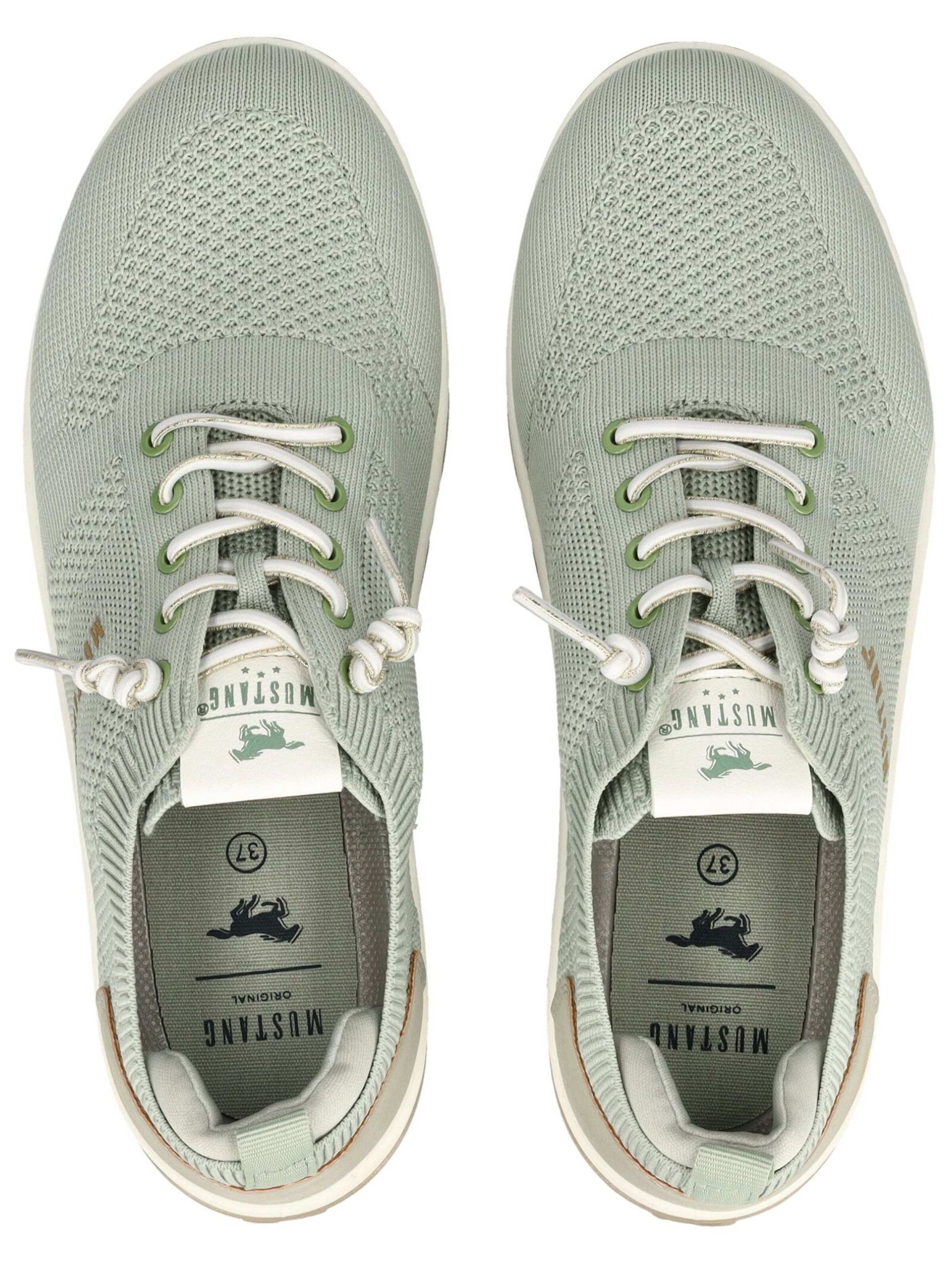 Sneaker bassa di MUSTANG in verde