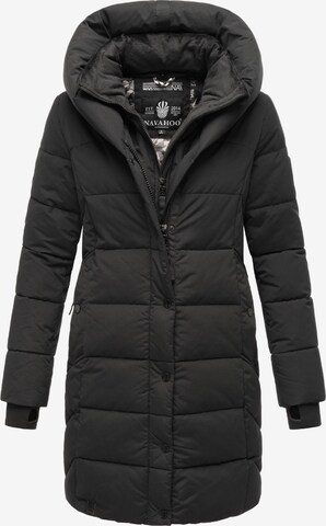 NAVAHOO Winter Coat 'Knutschilein' in Black