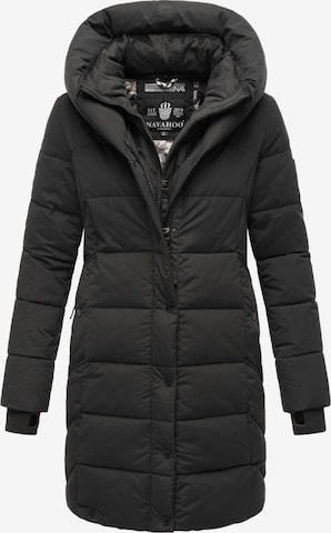 NAVAHOO Winter Coat 'Knutschilein' in Black