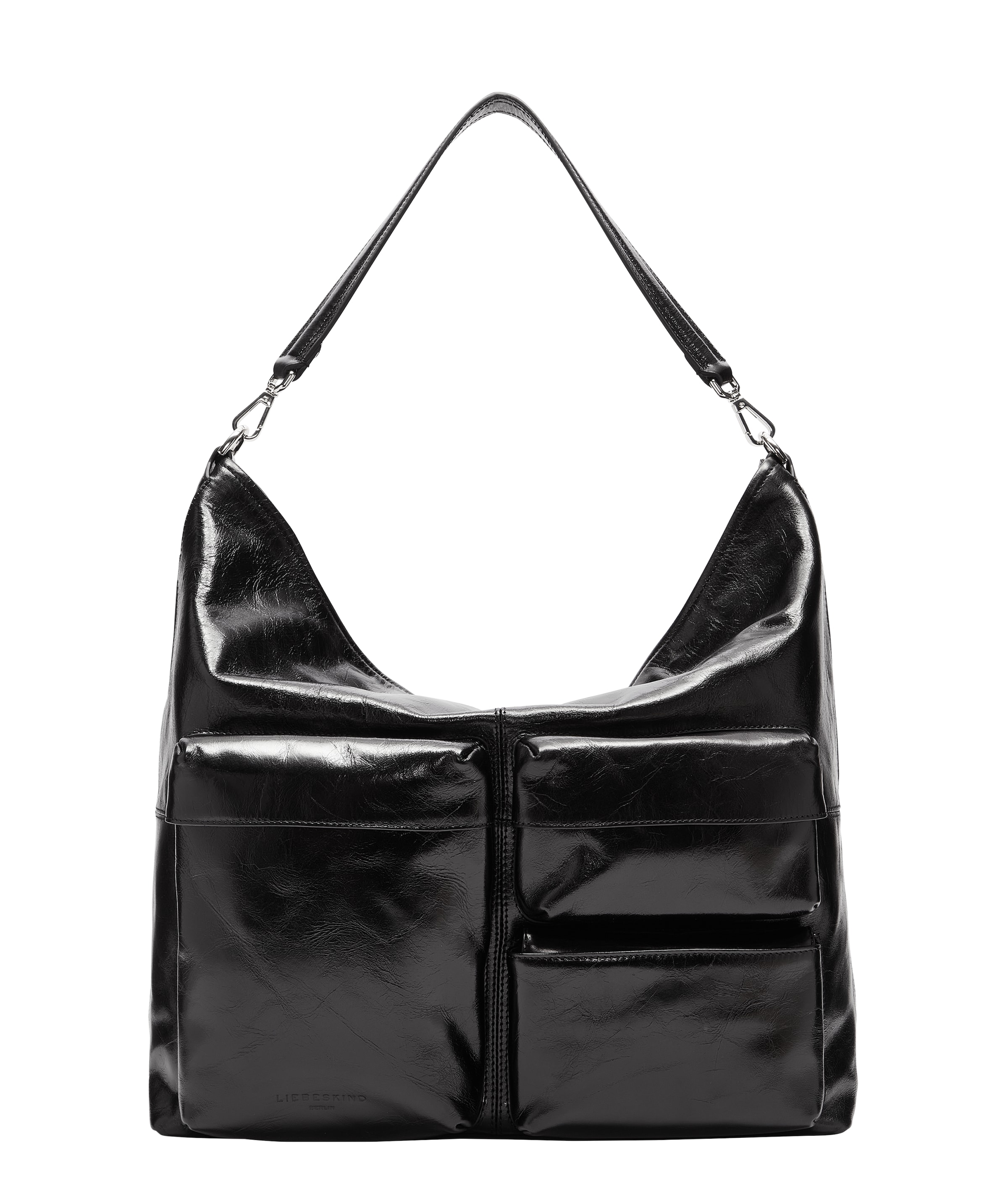Liebeskind Berlin Shoulder Bag in Black: front