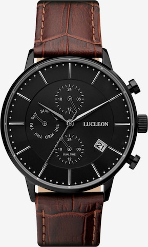 Lucleon Analogt ur 'Laurens' i brun: forside