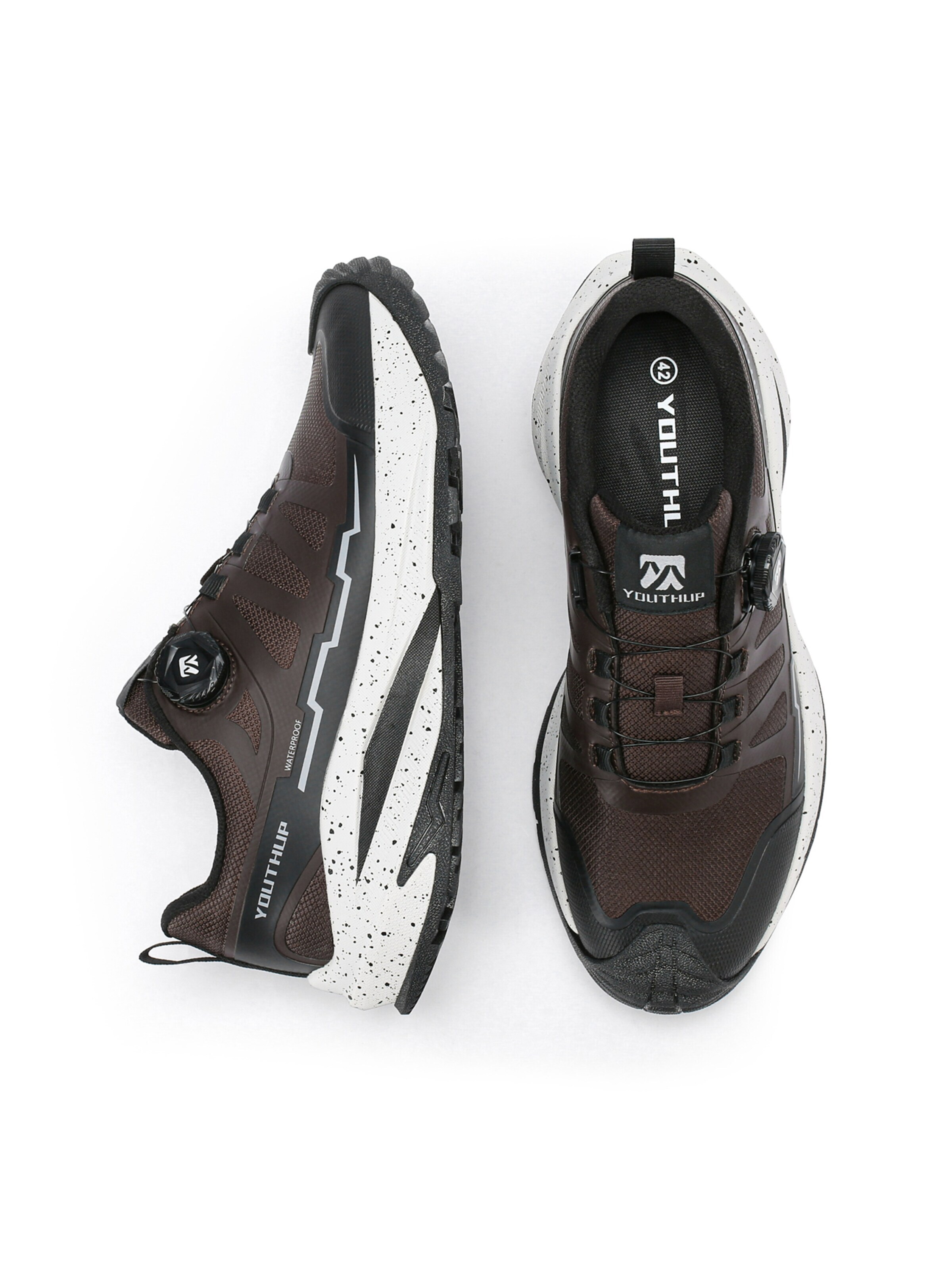 YOUTHUP Athletic Shoes 'Steigpfad' in Brown