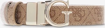 GUESS Gürtel 'Lindsey' in Braun: Vorderseite