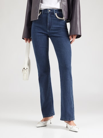 GUESSBootcut/trapezice Traperice - plava boja: prednji dio