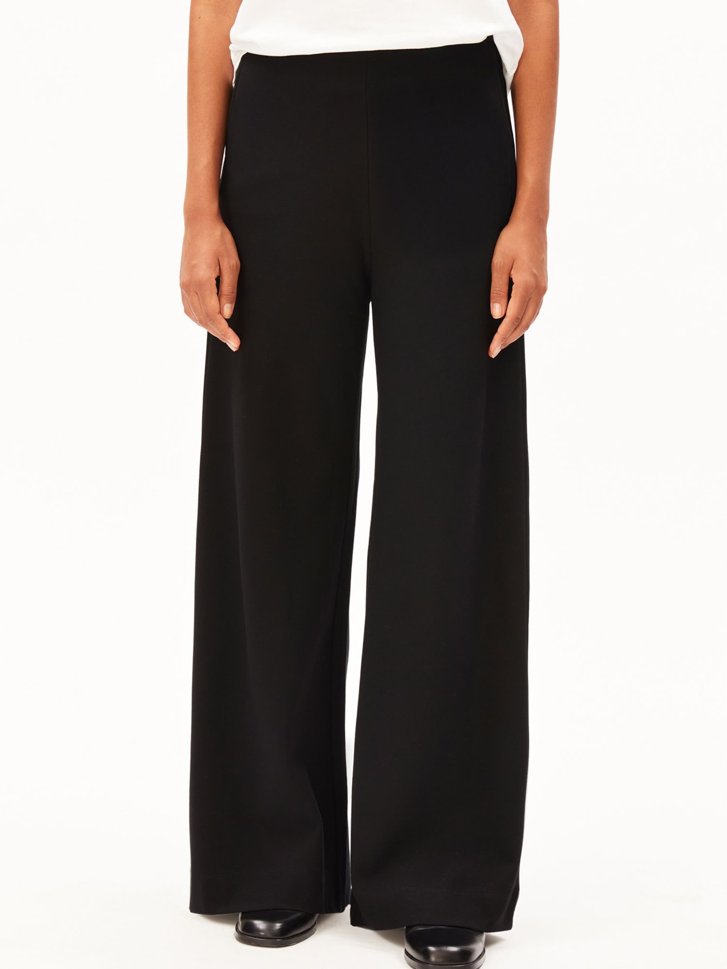 ARMEDANGELS - regular Pantalón en negro: frente