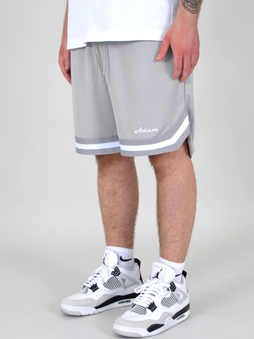 Adam Loosefit Sporthose 'Sweatshorts Basketball Shorts'‌‌‌‌‌‌‌‌‌ in Grau
