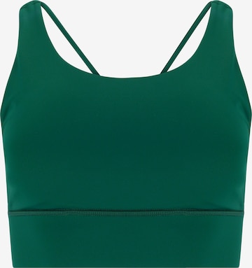 Athlecia Medium Support Sports Bra 'Gaby' in Green: front