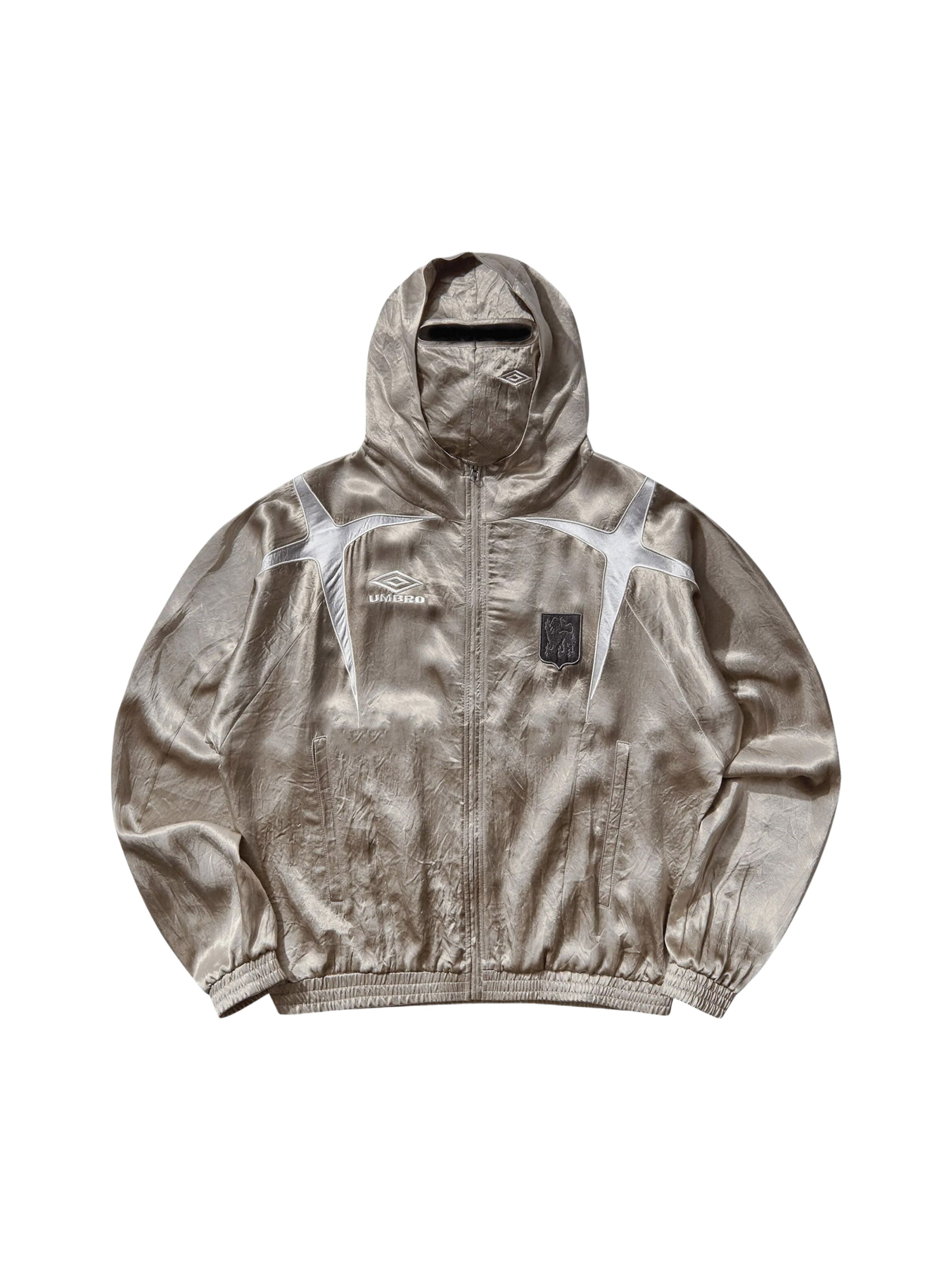 UMBRO Jacke 'Jester' in Silber: Vorderseite