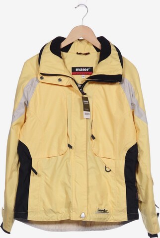 Maier Sports Jacket & Coat in M in Yellow: front