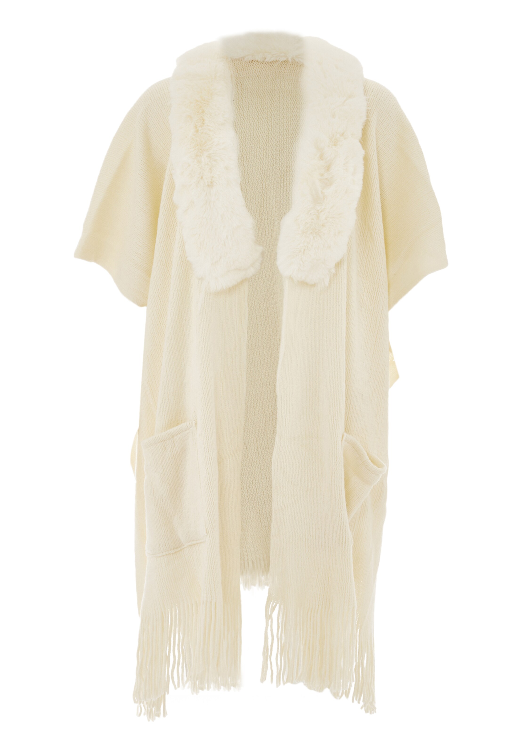 CHANI Кейп в Бежевый: спереди