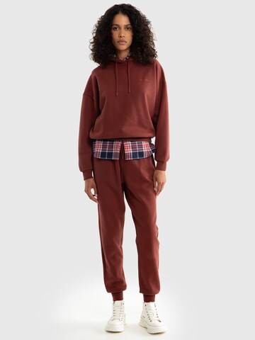 Tapered Pantaloni 'Foxie' di BIG STAR in rosso