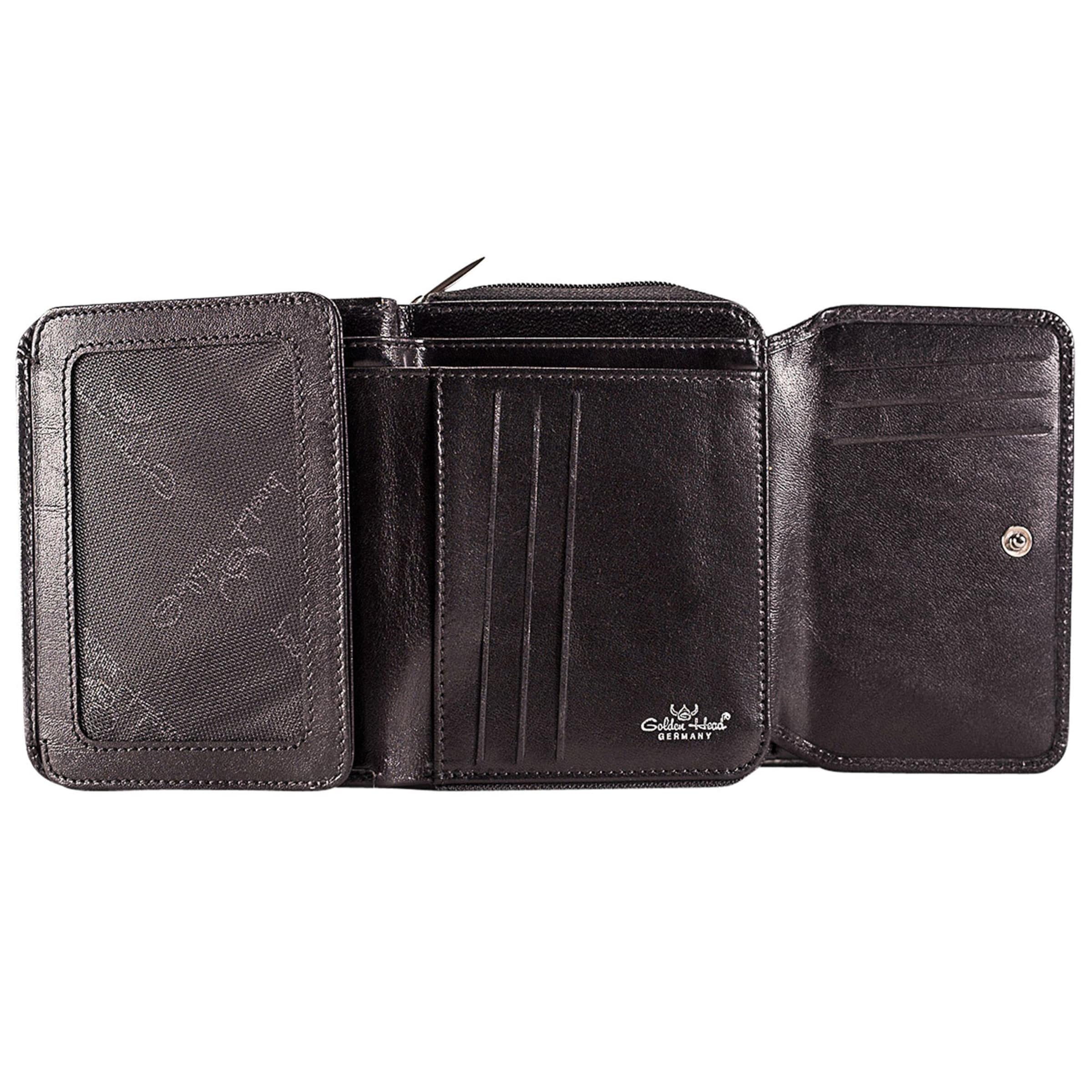 GOLDEN HEAD Portemonnee 'Colorado' in Zwart