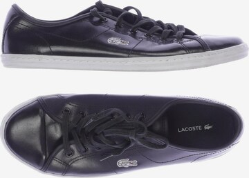 LACOSTE Flats & Loafers in 40 in Black: front