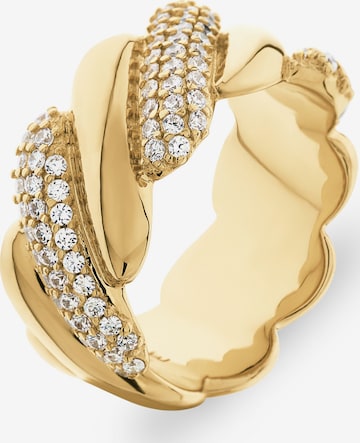 JETTE Ring in Gold: front