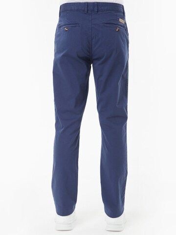 Organication Slimfit Hose in Blau