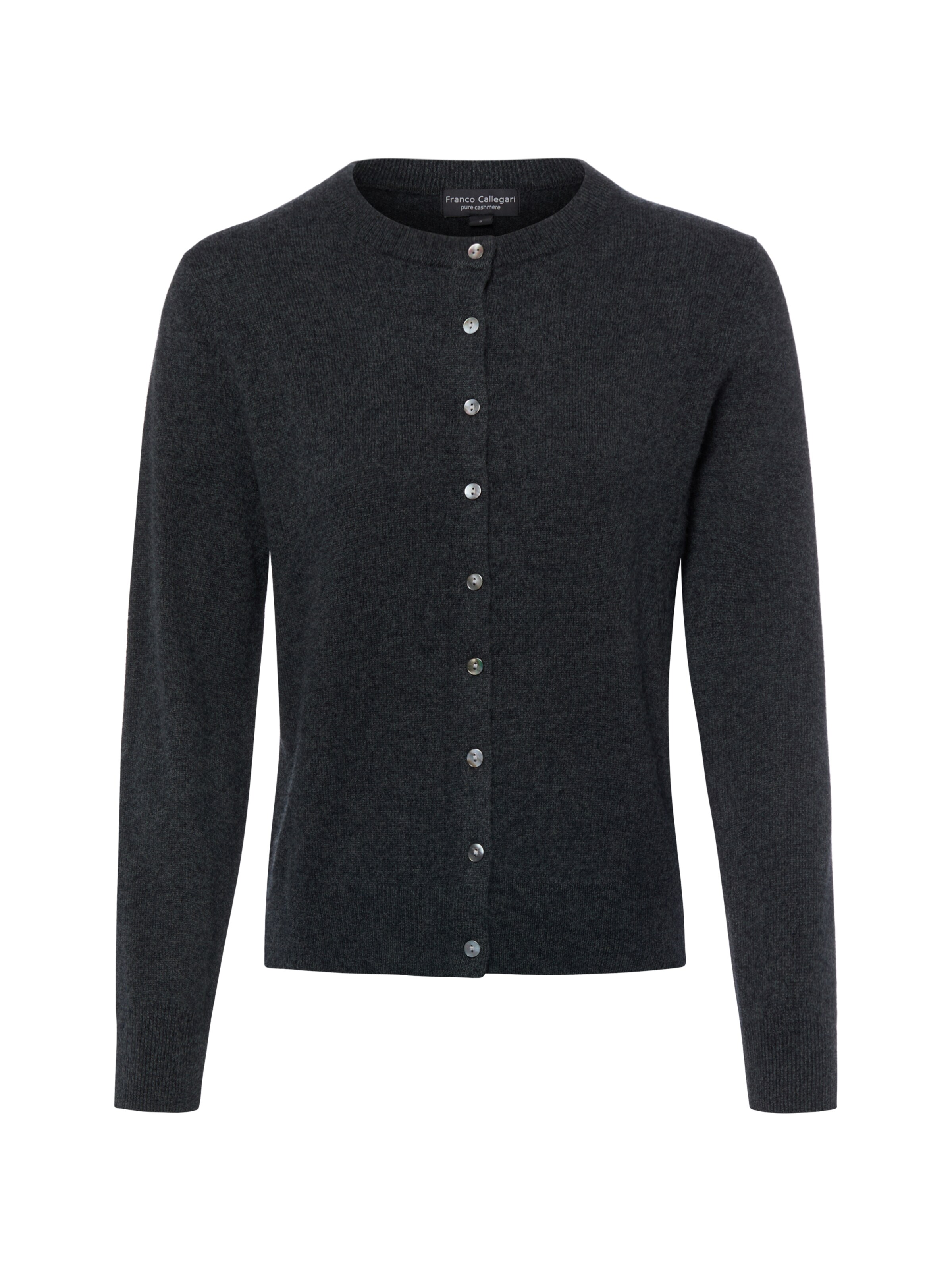 Franco Callegari Knit cardigan in Grey: front