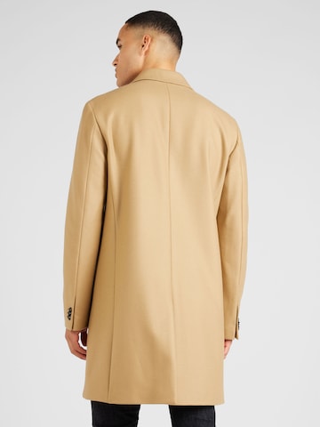 HUGO Between-Seasons Coat 'Malte' in Beige