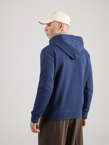 BOSS Zip-Up Hoodie 'Zetalky' in Blue