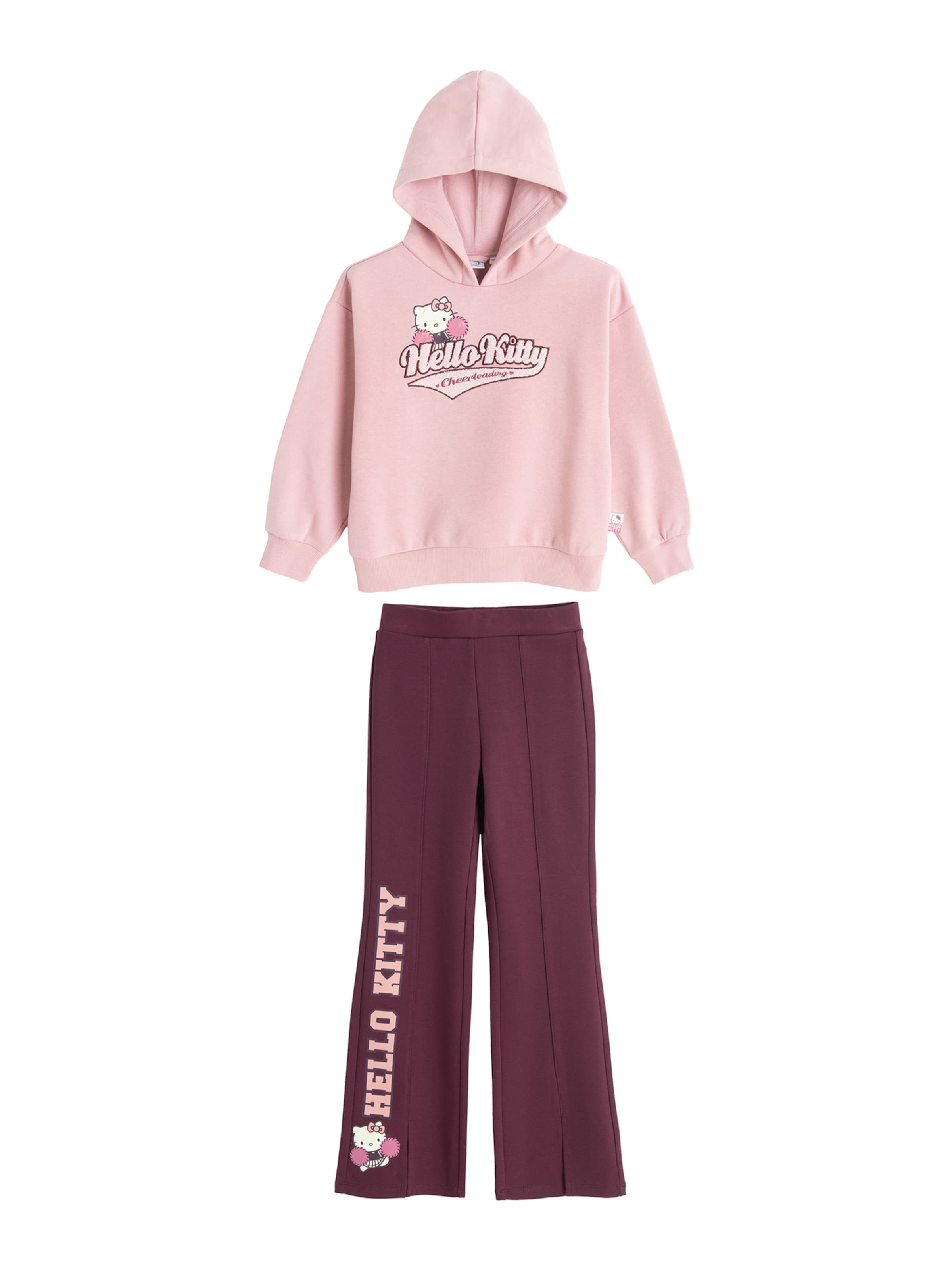 Cool Club Jogginganzug in Lila: Vorderseite