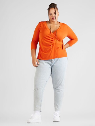 Lauren Ralph Lauren Plus T-shirt 'JAINAB' i orange