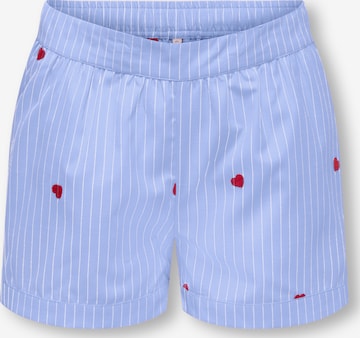 Pantalon 'KOGNEW LINA' ONLY GIRLS en bleu : devant