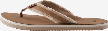 Tongs Next en marron : devant