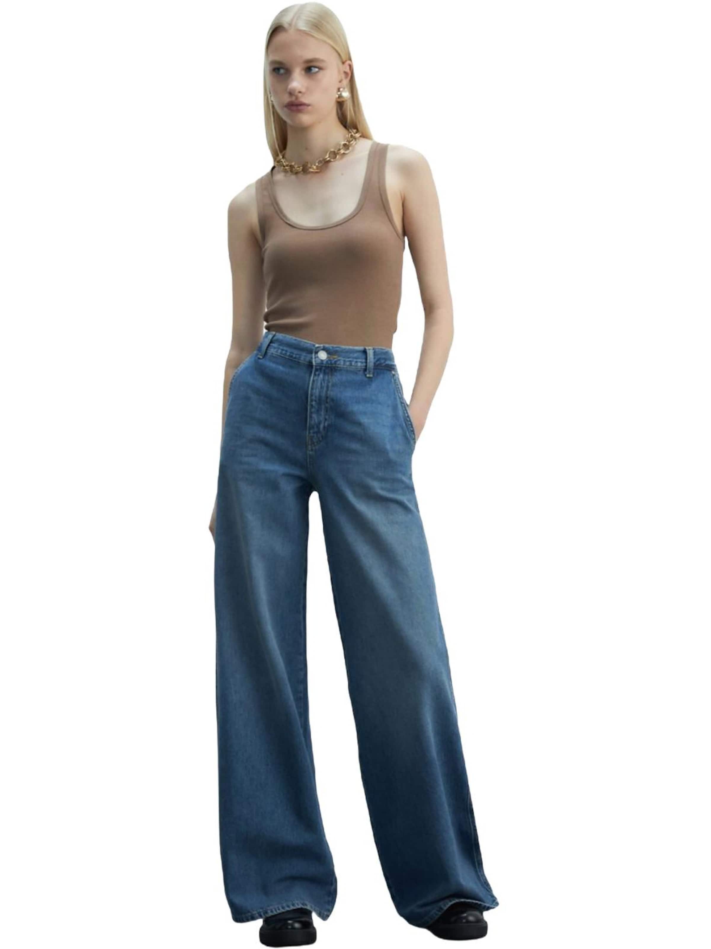 Wide Leg Jean 'Mariam Wide Leg Jeans' LTB Jeans en bleu : devant