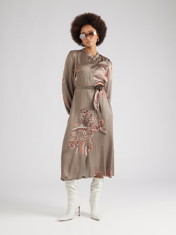 Summum Košilové šaty – hnědá: přední strana