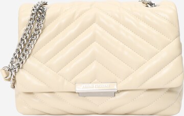 ARMANI EXCHANGE - Bolso de hombro en beige: frente