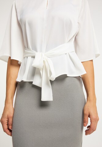 usha BLACK LABEL Blouse in White