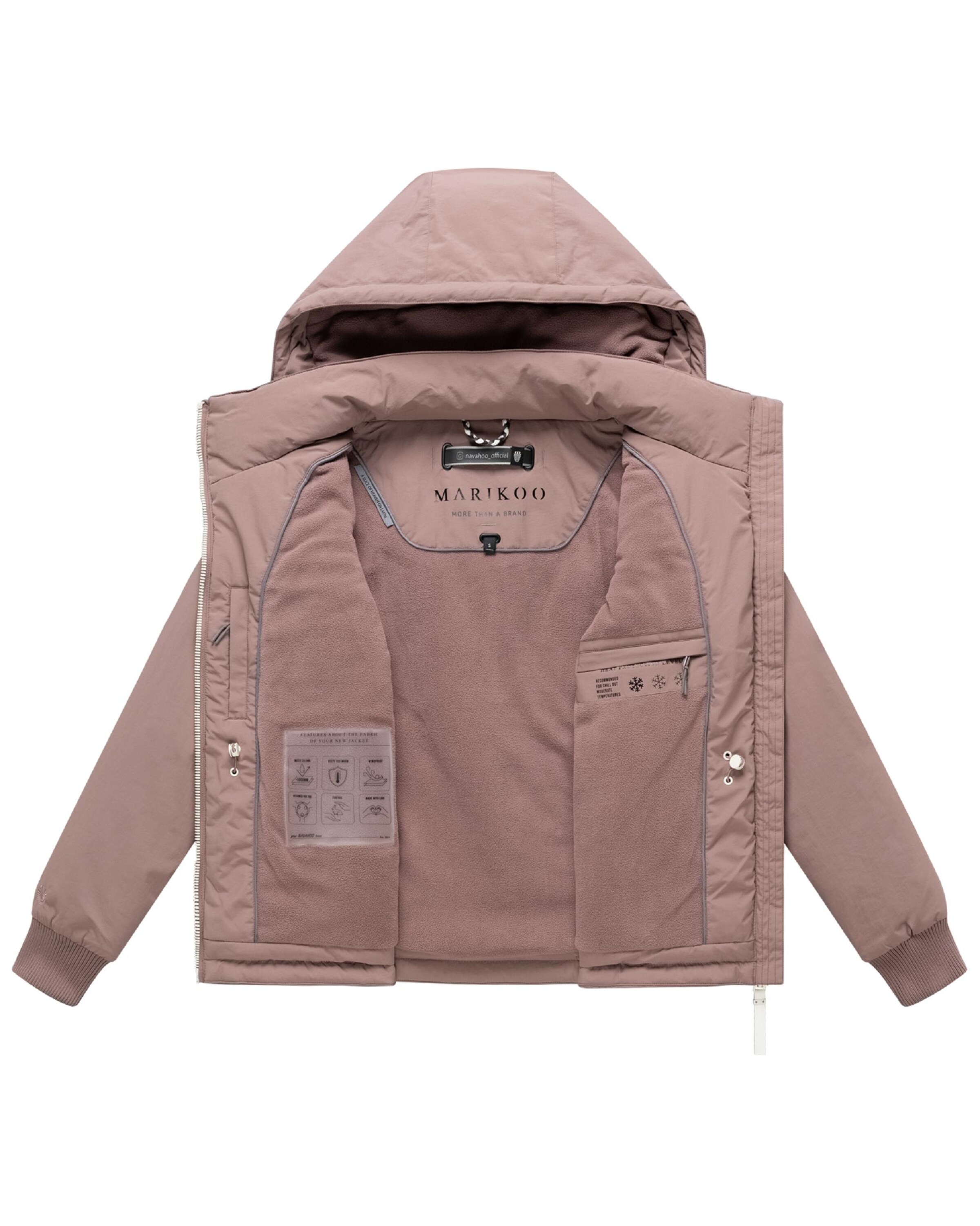 Veste fonctionnelle MARIKOO en violet