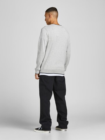 JACK & JONES - Pullover 'Tons' em cinzento