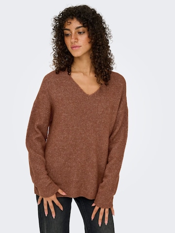 ONLY Trui 'CAMILLA' in Bruin