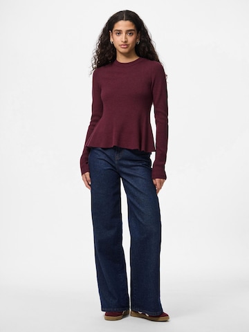 PIECES Pullover 'PCAmma' i rød