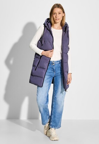 CECIL Lange Weste in Lila