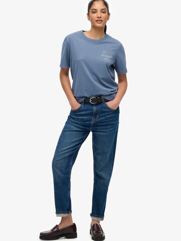 T-shirt Superdry en bleu