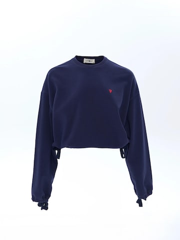 NOWIHT Sweatshirt 'Zephyrine' in Blue: front