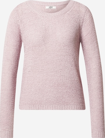 JDY Sweater 'MORE' in Purple: front